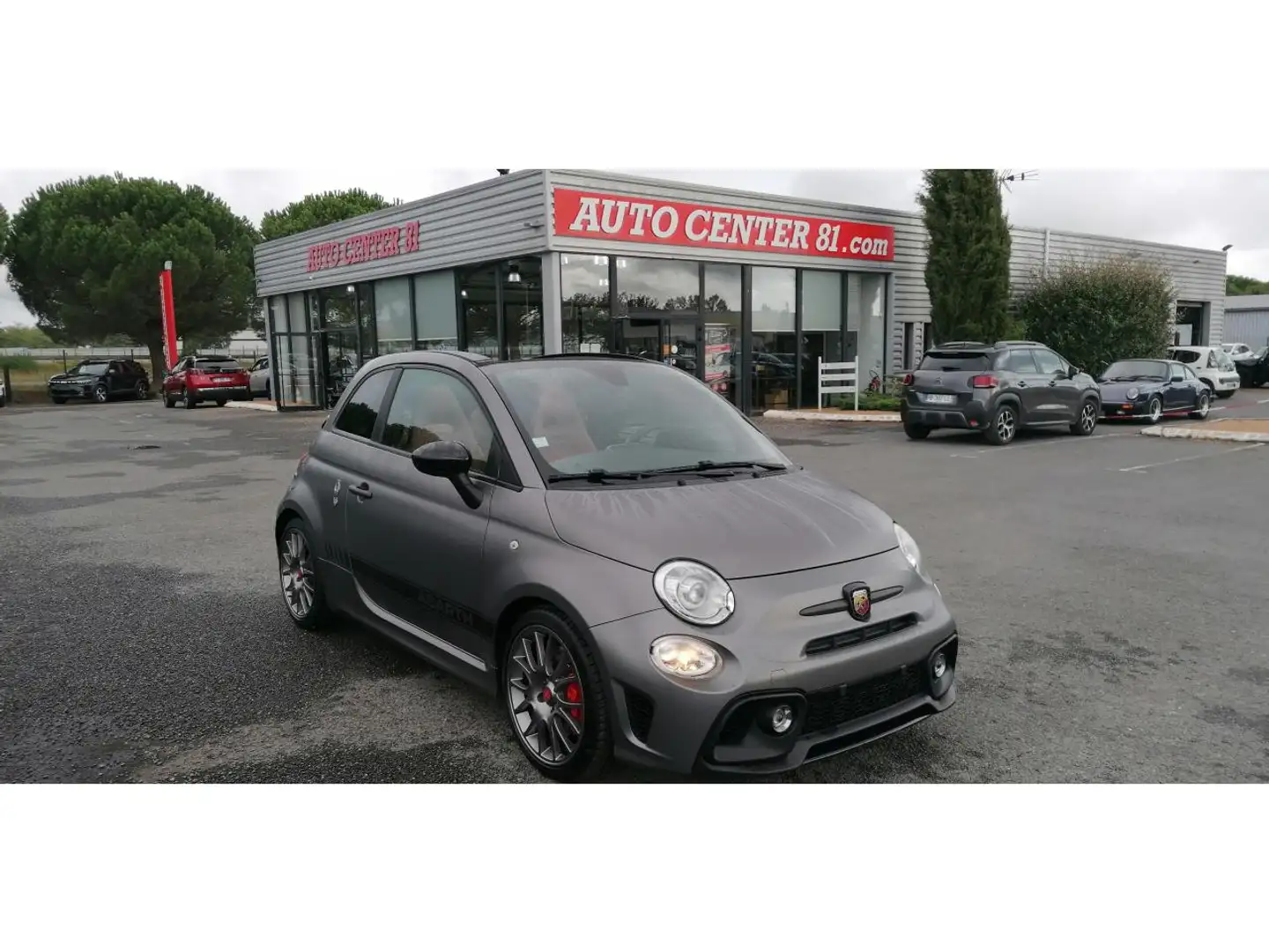 Abarth 500 1.4i Competizione 180 PHASE 2 CABRIOLET Grijs - 1