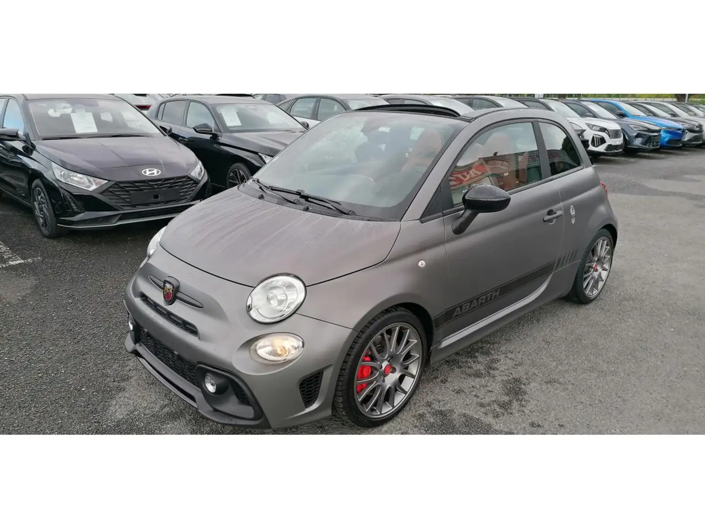 Abarth 500 1.4i Competizione 180 PHASE 2 CABRIOLET Grijs - 2