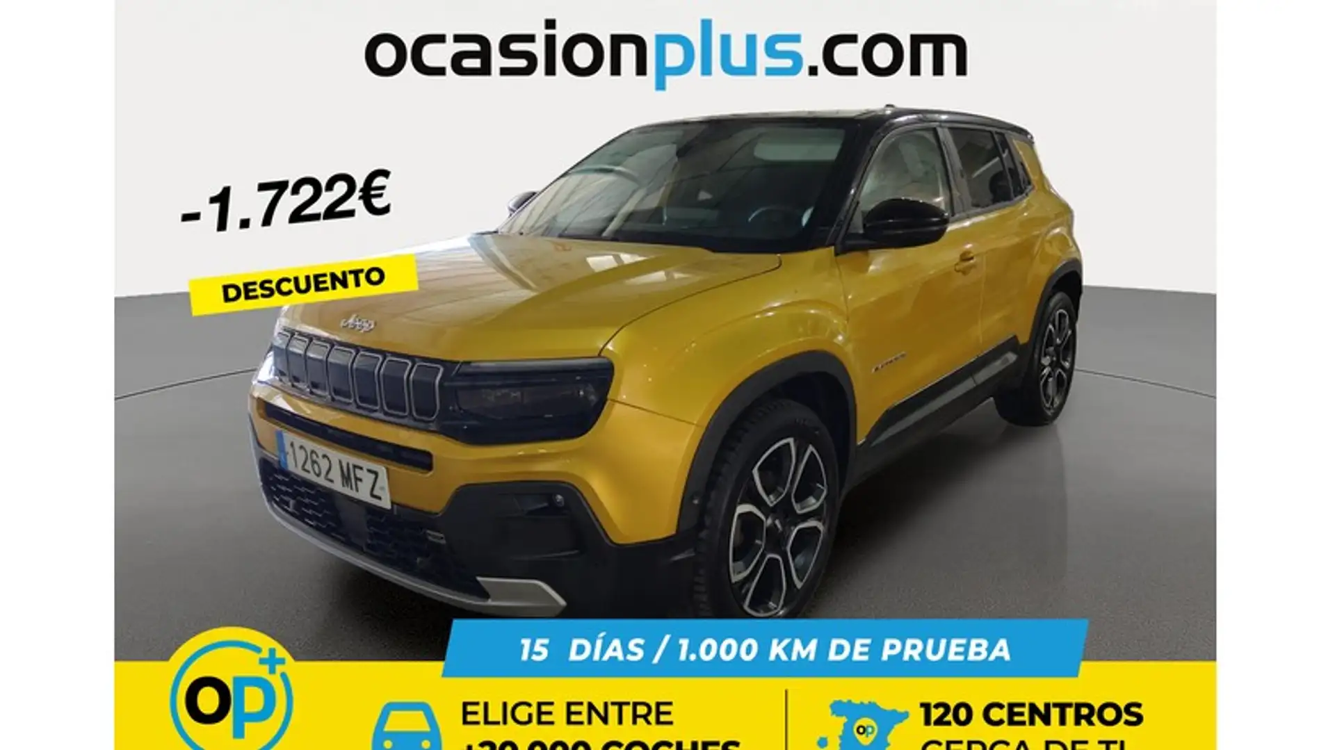 Jeep Avenger 1.2 Summit 74KW Gelb - 1