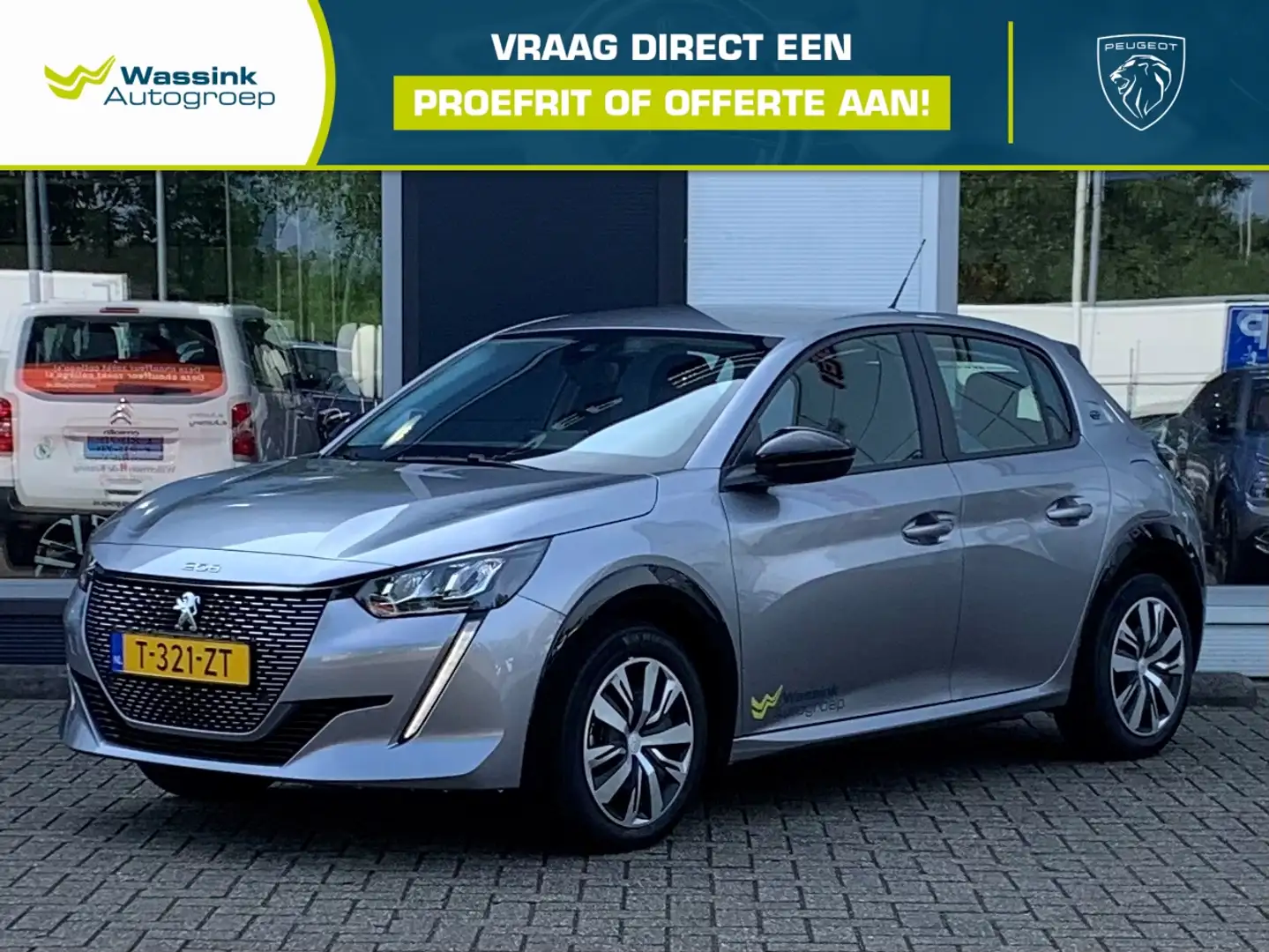 Peugeot e-208 EV 50kWh 136pk Active Pack 3-FASE | Navigatie | Bl Grau - 1