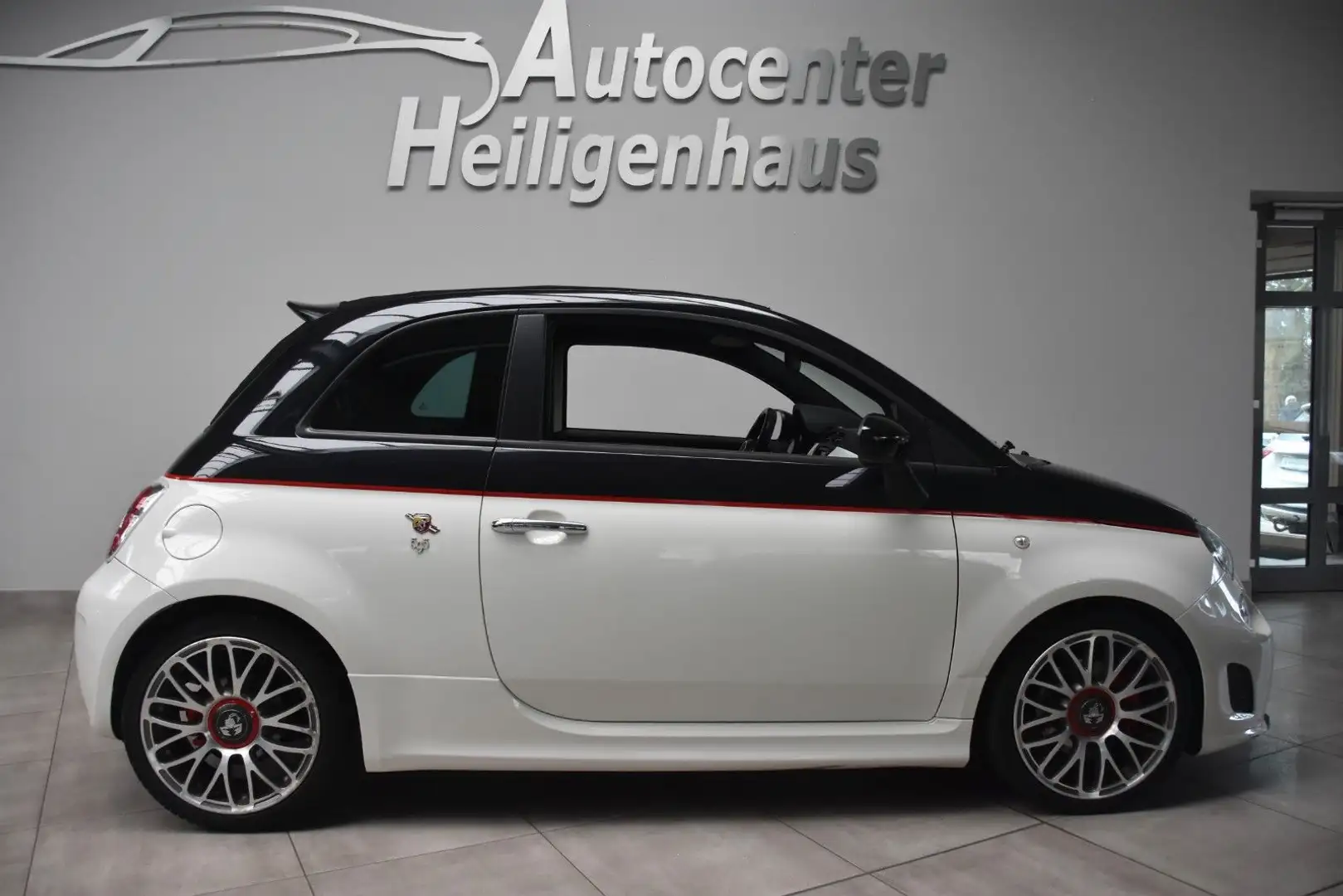 Abarth 595 Turismo Autom BiXenon Leder Intersope PDC Blanc - 2