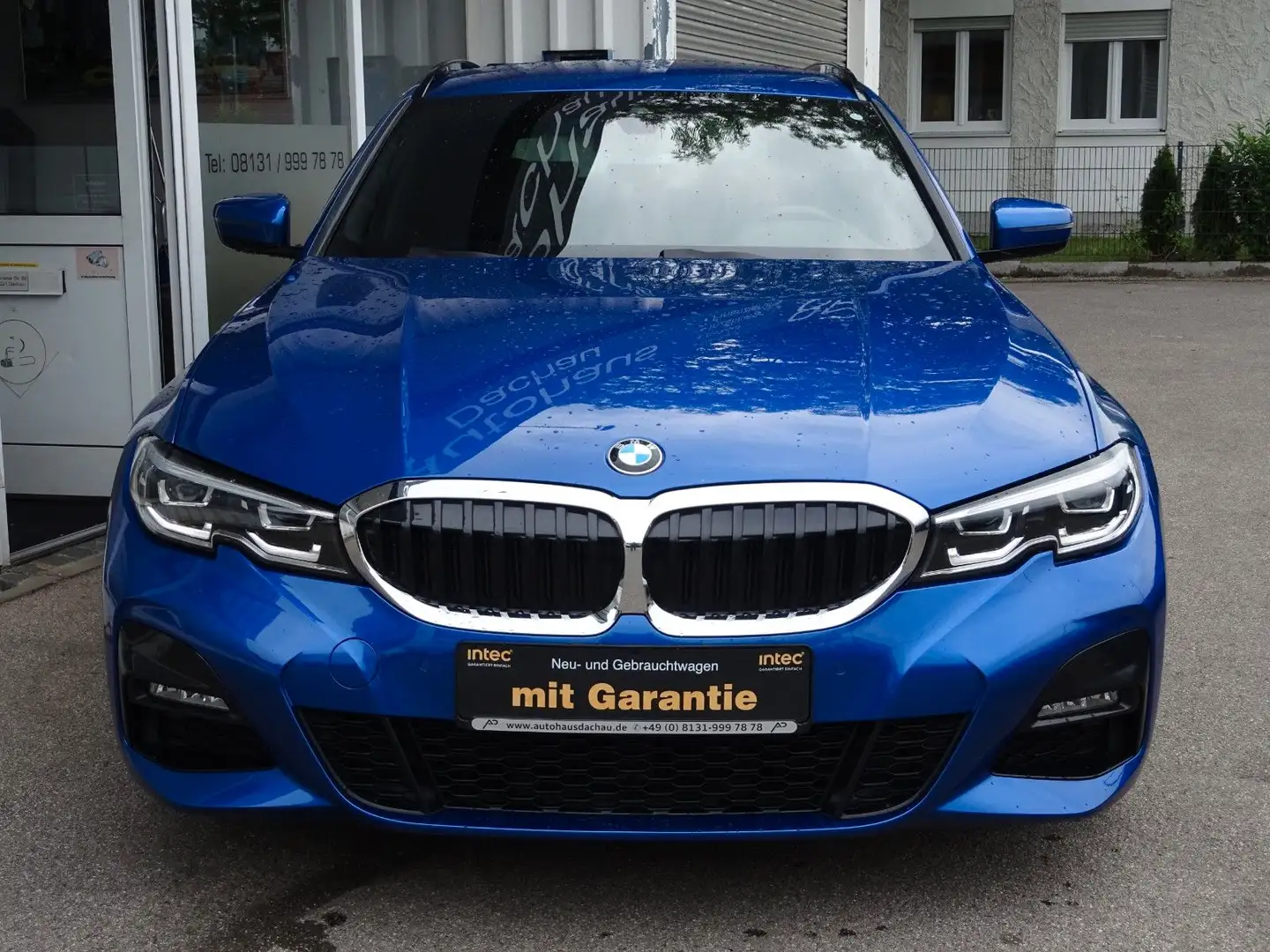 BMW 320 d Touring Aut M Sportpaket Navi LCP Alcan LED Bleu - 2