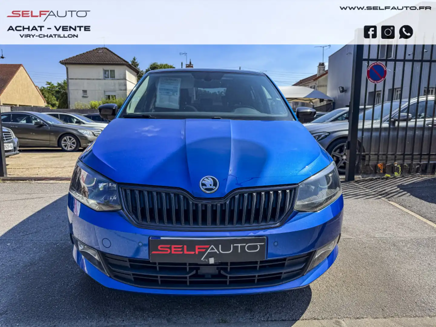 Skoda Fabia 1.2 TSI 110CH STYLE DSG7 GREENTEC Bleu - 2