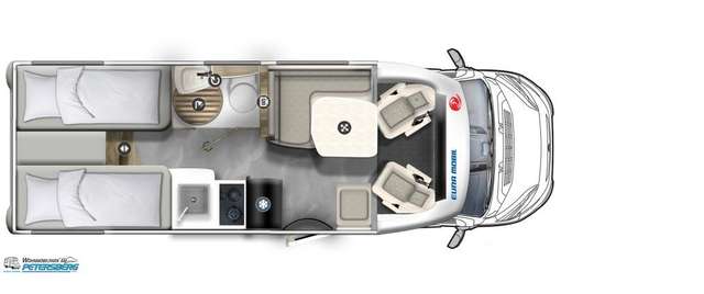 Euramobil Profila T 660 EB 180 PS * Fahrassistenz-Paket