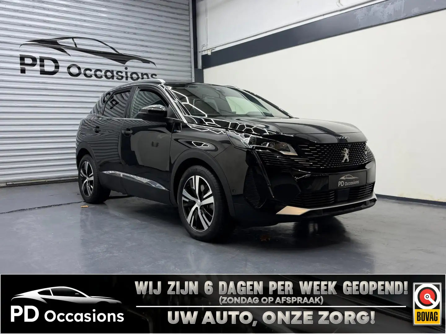 Peugeot 3008 1.6 HYbrid 225 GT Pack Business - (360) Camera - A Nero - 1