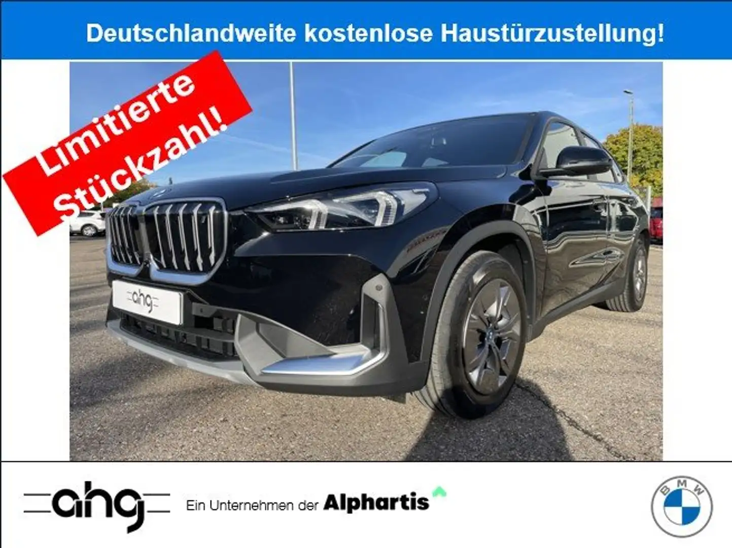 BMW iX1 eDrive20  Navi /  NEU / CURVED Display / RFK / 202 Schwarz - 1