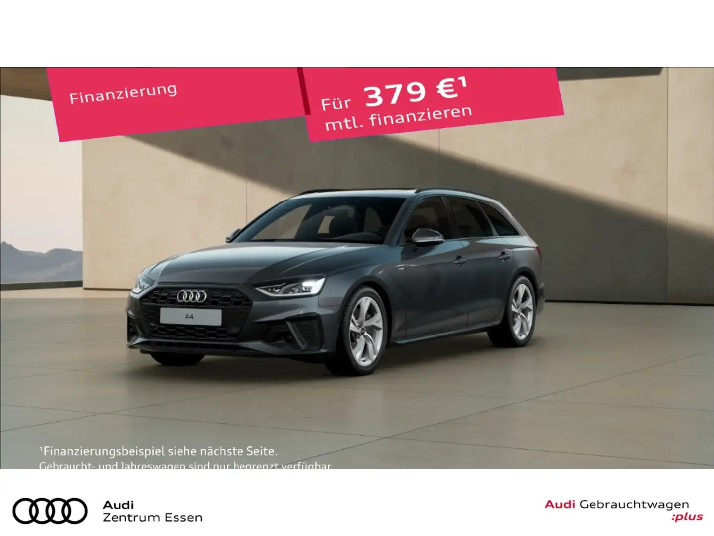 Audi A4 Avant 40 TFSI S-LINE S-TRONIC LED PANO NAV PLUS Grau - 1