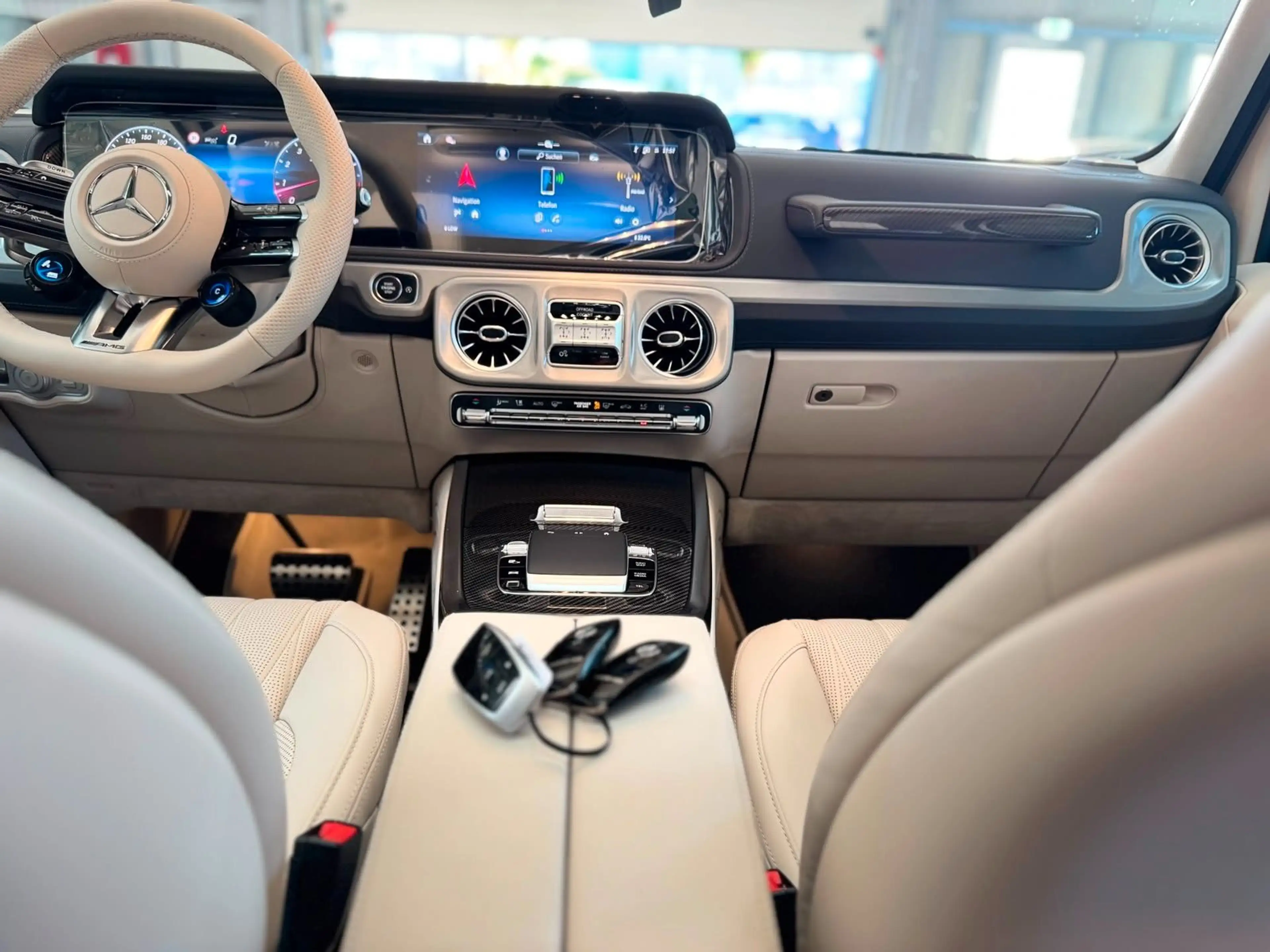 Mercedes-Benz G 63 AMG G63 AMG FULL CARBON  ACTIVE RIDE A22 DVD WEBASTO — photo 12