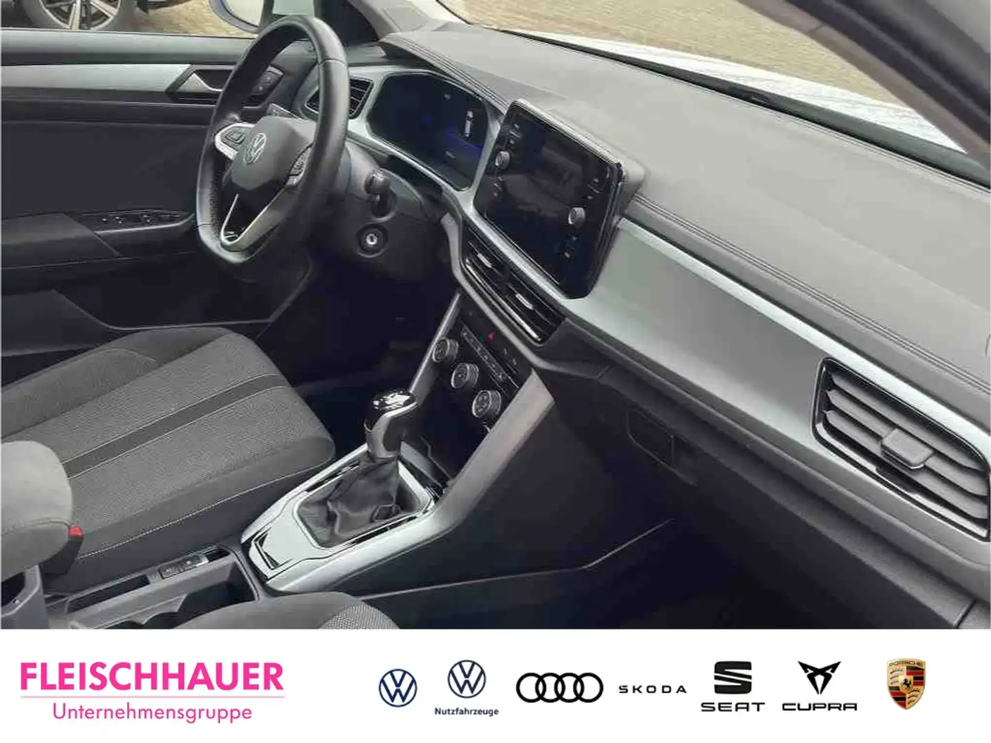 Volkswagen T-Roc 2.0 Life DSG AHK Navi Digitales Cockpit LED ACC Ap Weiß - 2