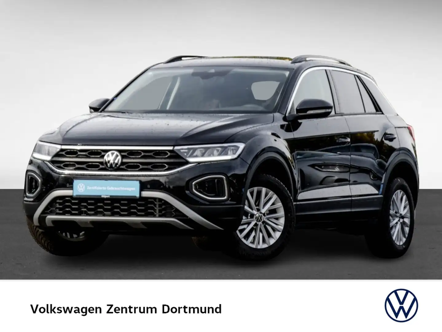 Volkswagen T-Roc 1.0 LIFE NAVI ALU CARPLAY SITZHEIZUNG LED Nero - 2