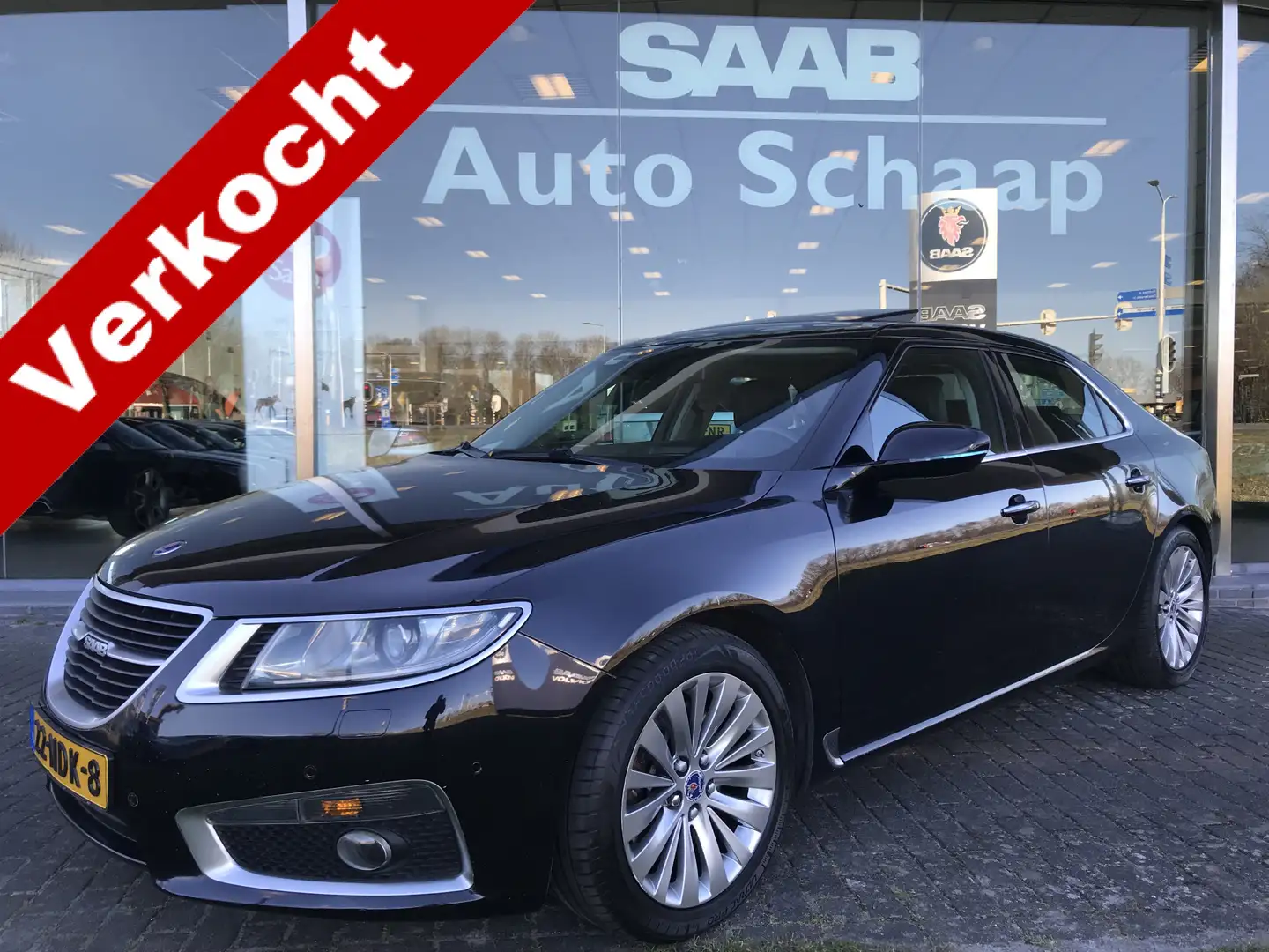 Saab 9-5 2.8T Aero Exklusiv XWD Automaat | Rijklaar incl ga Чорний - 1