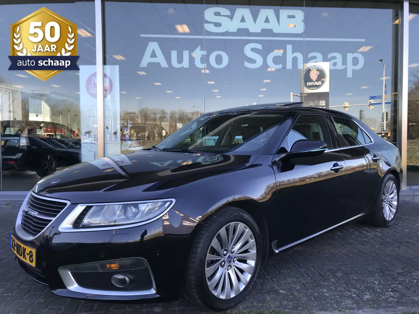 Saab 9-5 2.8T Aero Exklusiv XWD Automaat | Rijklaar incl ga Чорний - 1
