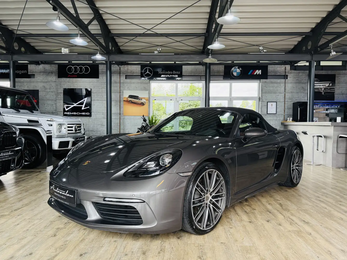 Porsche Boxster 718 PDK*KAMERA*NAVI*LEDER*20 ZOLL* Gris - 2