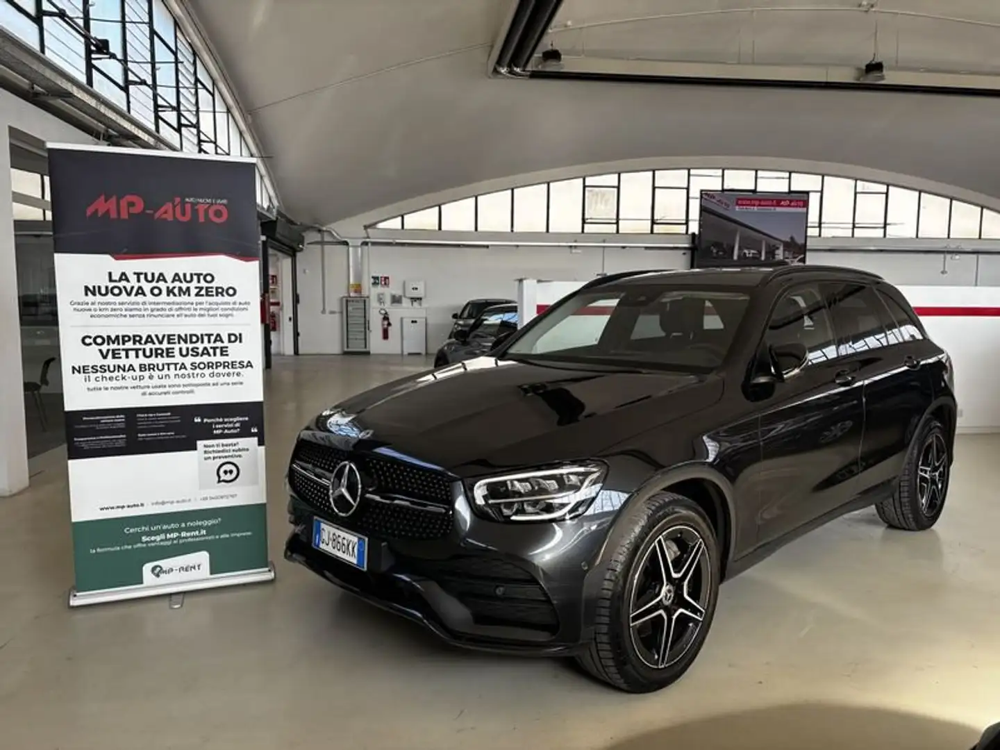 Mercedes-Benz GLC 200 200 d 4Matic Premium UNICO PROPRIETARIO Grigio - 1
