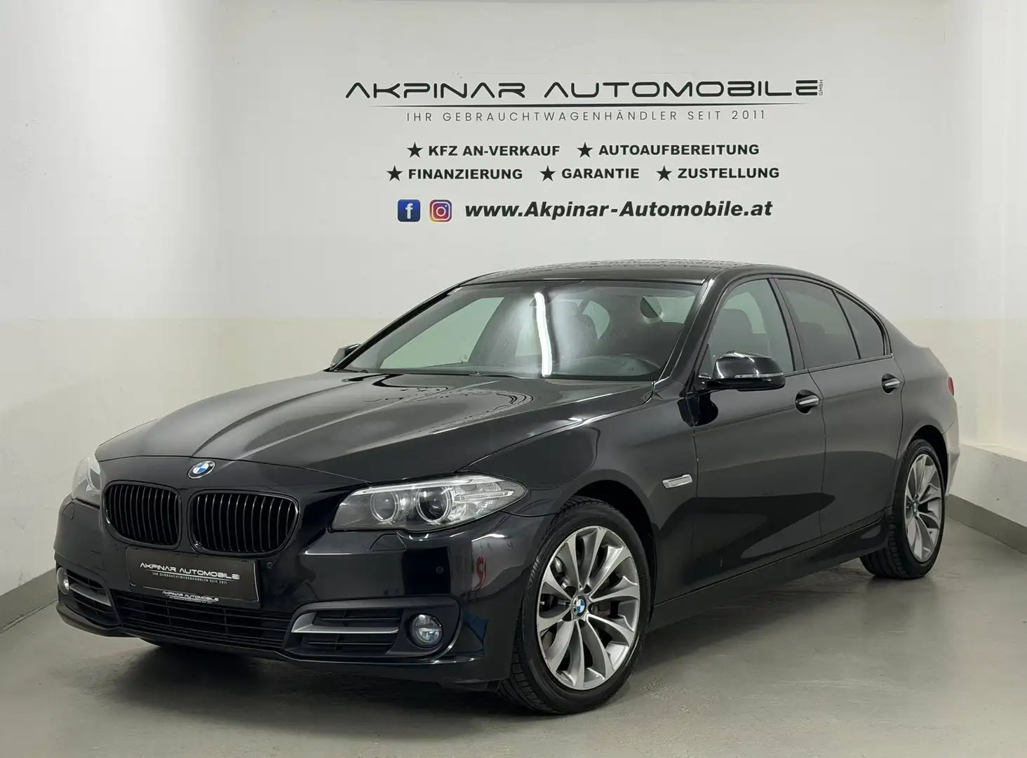 BMW 525 d Aut. (F10) NAVI - XENON - SHZ Schwarz - 1