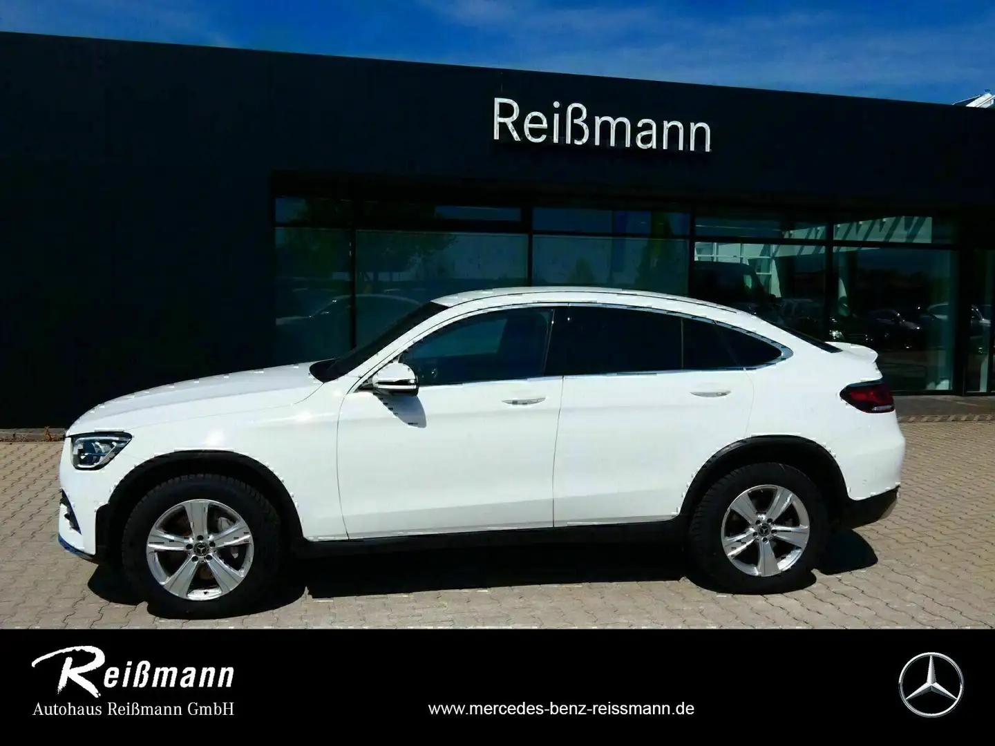 Mercedes-Benz GLC 300 de 4Matic Coupe Blanc - 1