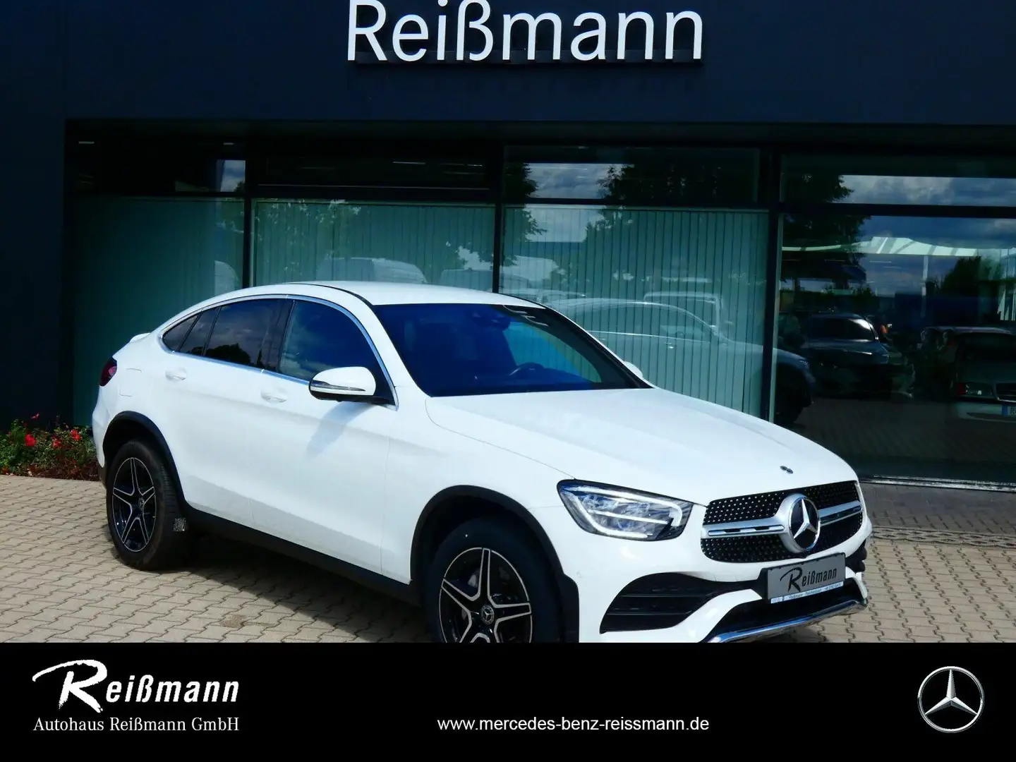 Mercedes-Benz GLC 300 de 4Matic Coupe Wit - 1