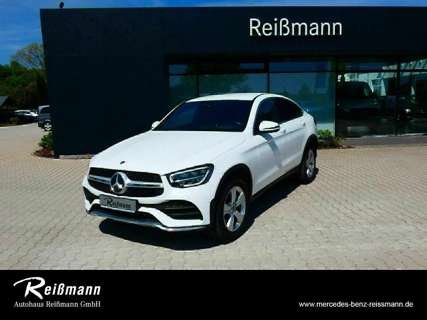 Mercedes-Benz GLC 300 de 4Matic Coupe Blanc - 2