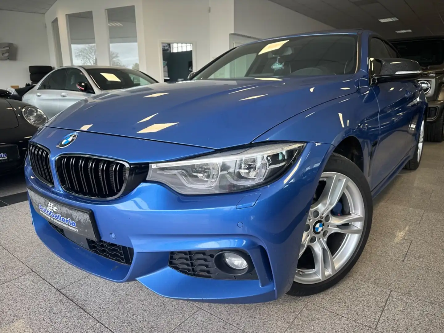 BMW 435 435 d GranCoupe xDrive M Sportpaket Leder Kamera Blau - 1
