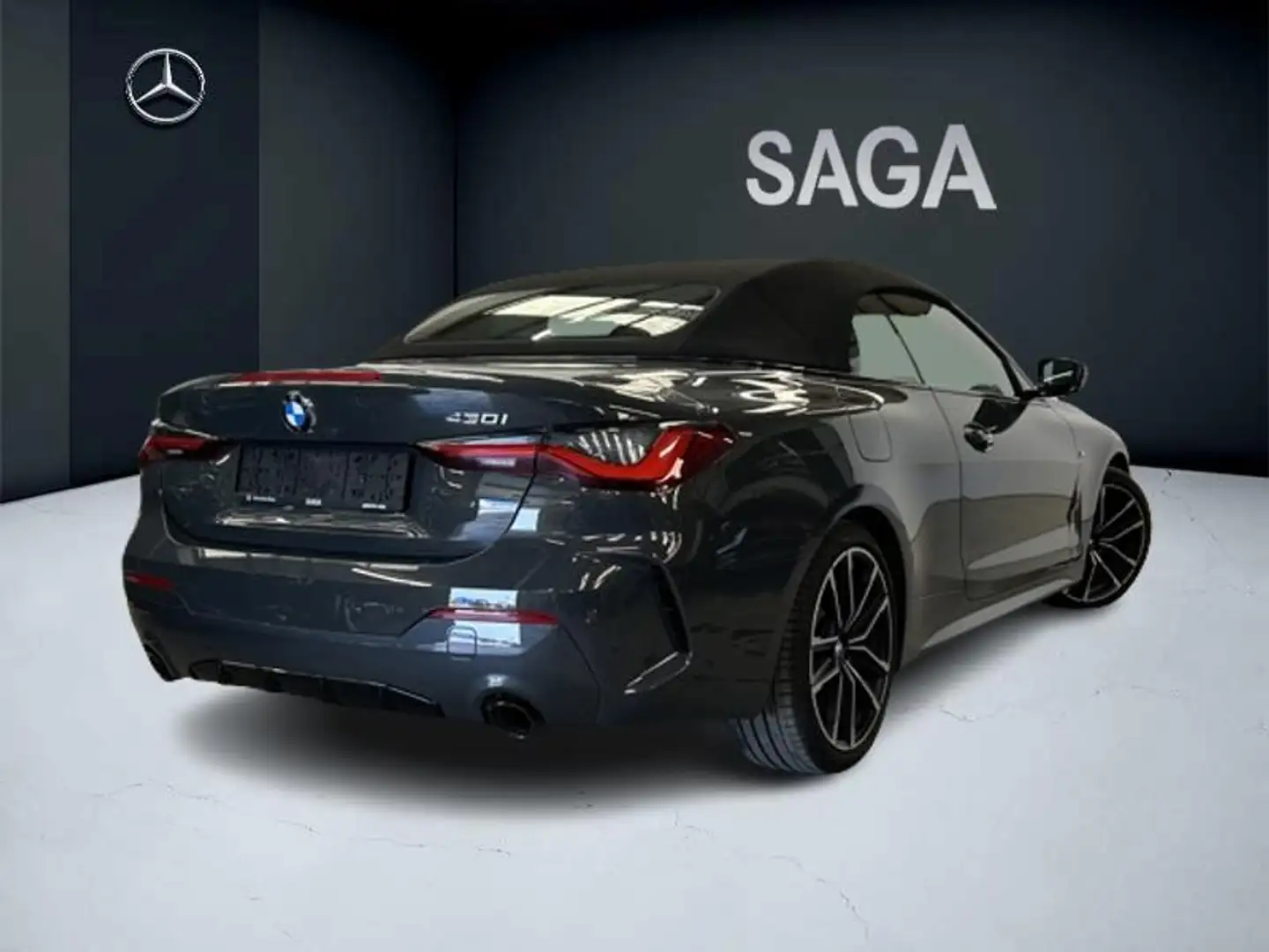 BMW 430 i Cabriolet Pack M Sport / Lazer Light Gris - 2