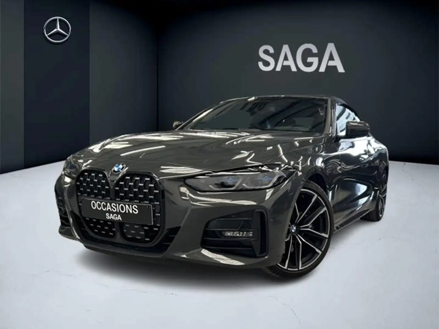 BMW 430 i Cabriolet Pack M Sport / Lazer Light Gris - 1