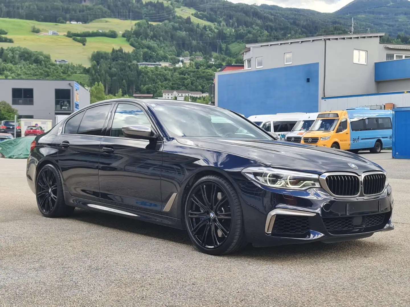BMW M550 M550i X Drive Blau - 2