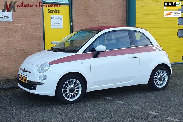 Fiat 500C 0.9 TwinAir Lounge start/ stop Airco! NAP! Leuke A