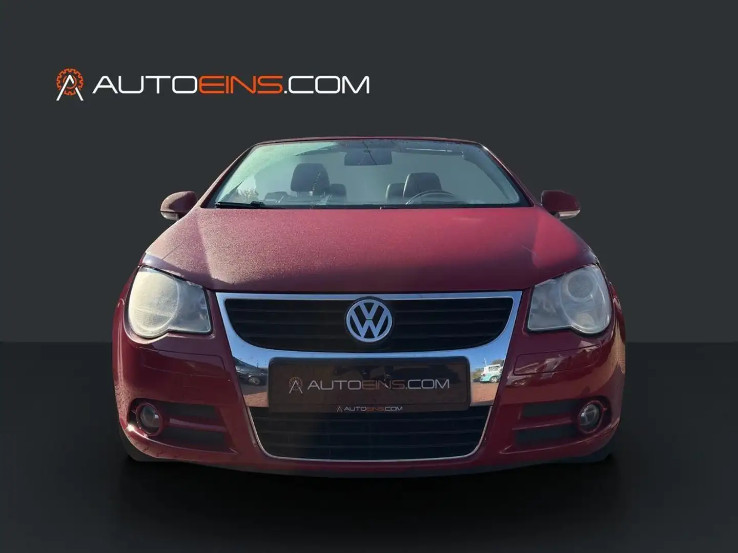 Volkswagen Eos 2.0 Turbo*Klima*Tempo*Navi*Shz*Leder* Rot - 2