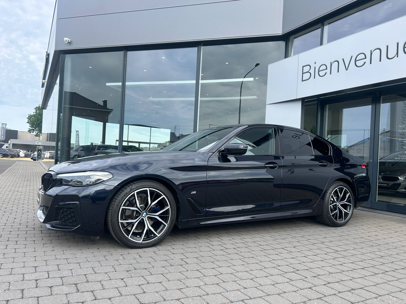BMW 518 dA PACK M *GARANTIE*1ER PROPRIETAIRE*LED AMB*ALCANTARA* — photo 14