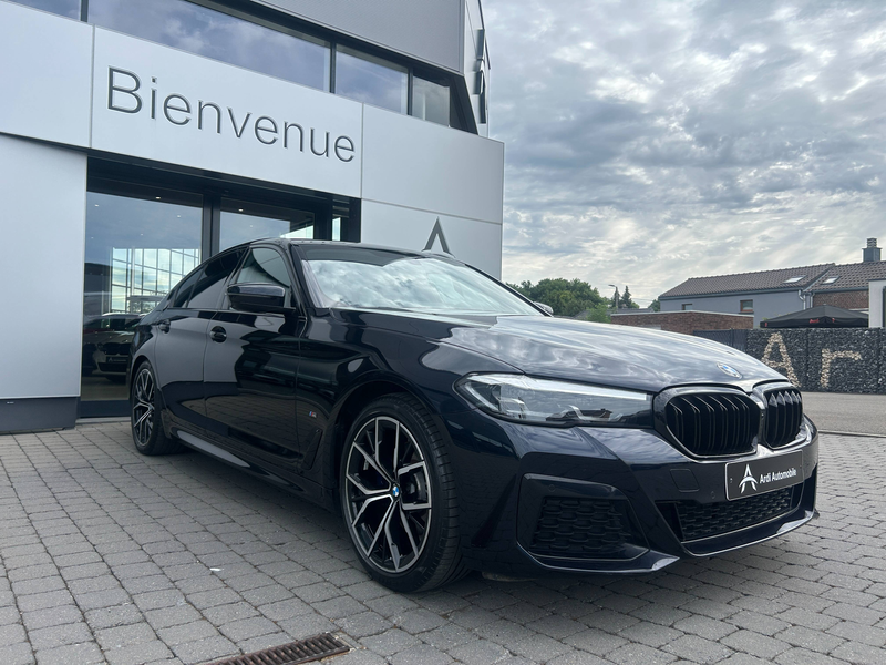 BMW 518 dA PACK M *GARANTIE*1ER PROPRIETAIRE*LED AMB*ALCANTARA* — photo 3