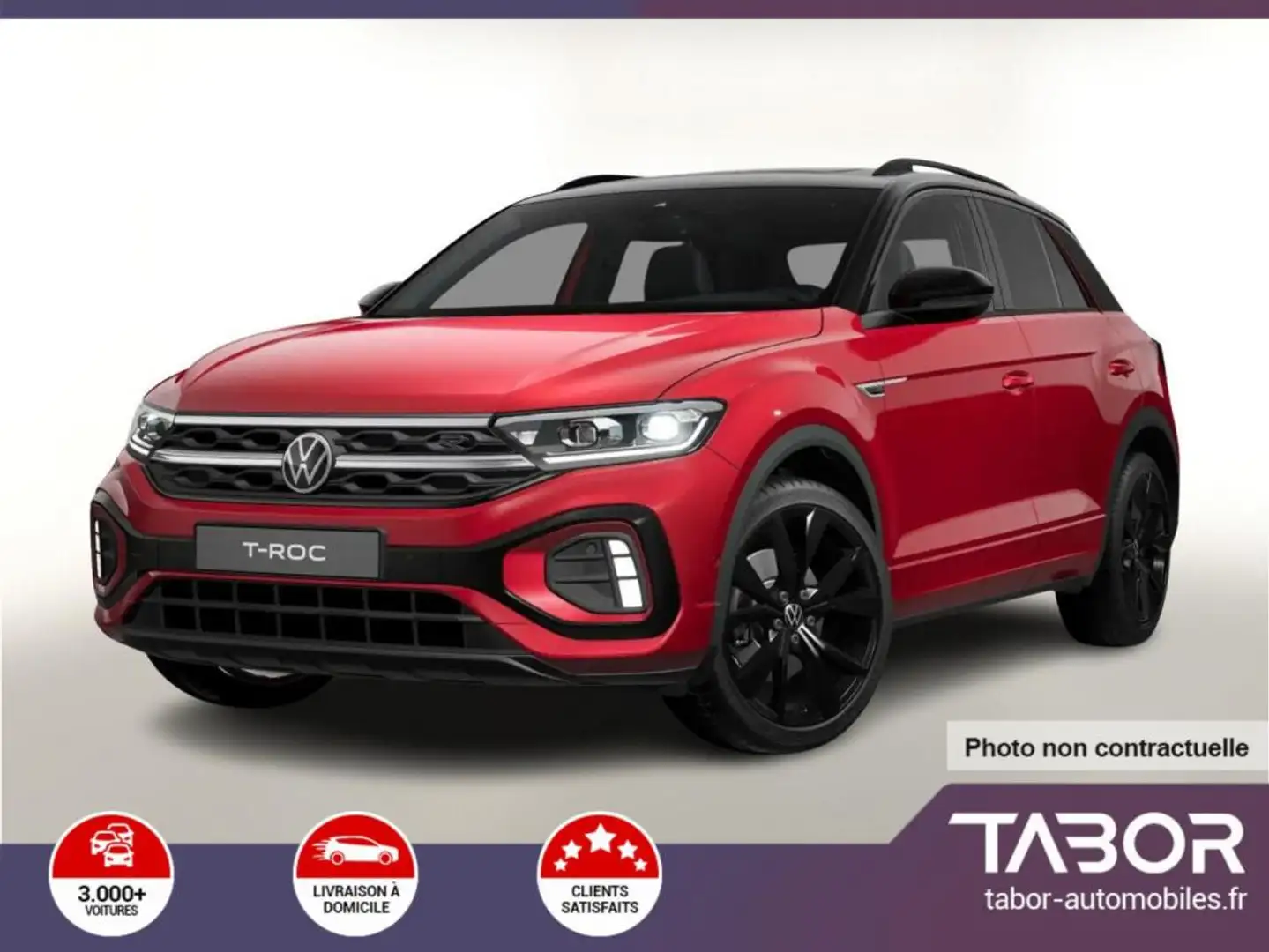 Volkswagen T-Roc 1.5 TSI 150 DSG R-Line Pano Rouge - 1
