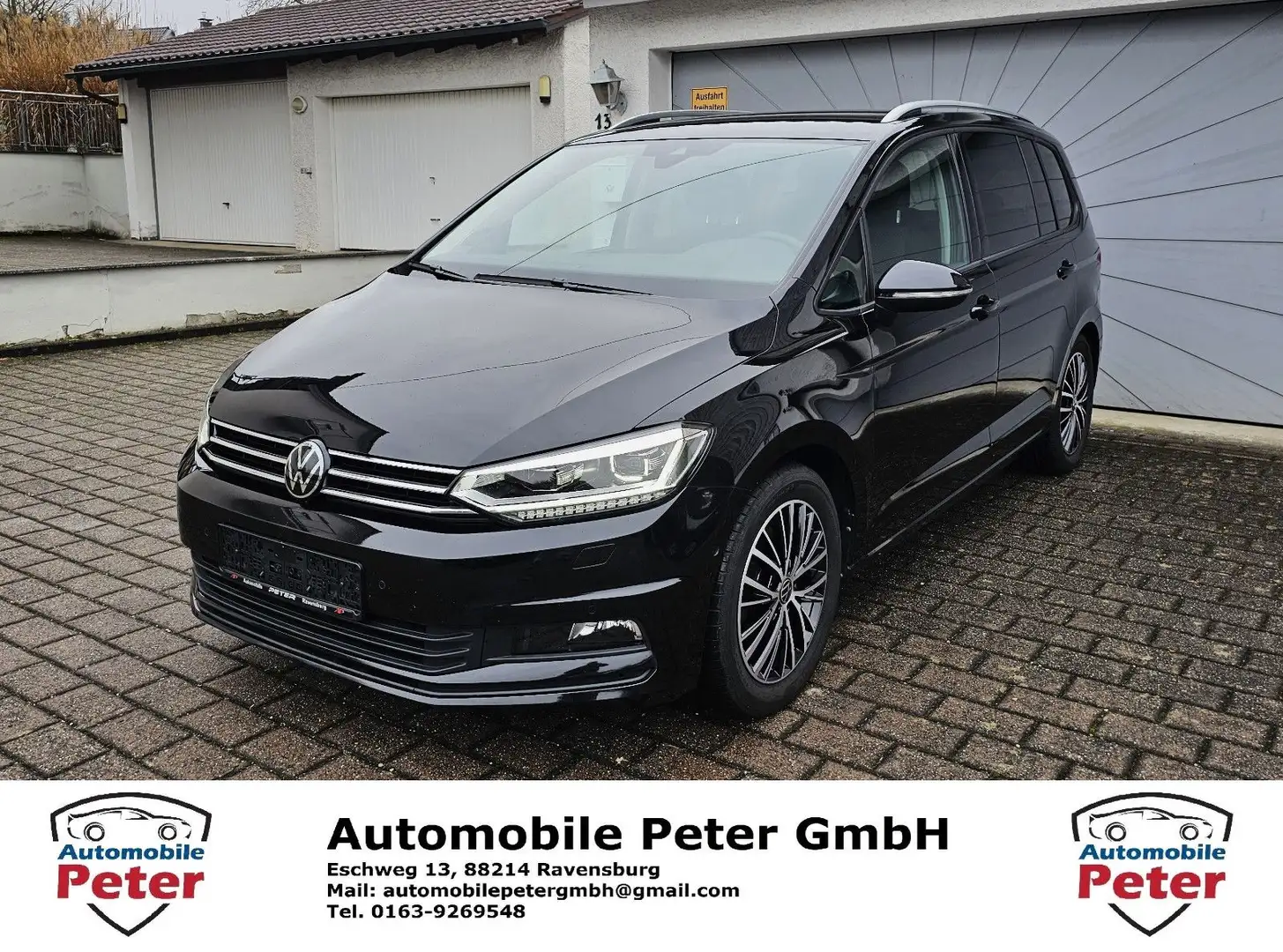 Volkswagen Touran 1.5 TSI Comfortline Dyn AHK Kindersitz Nero - 1