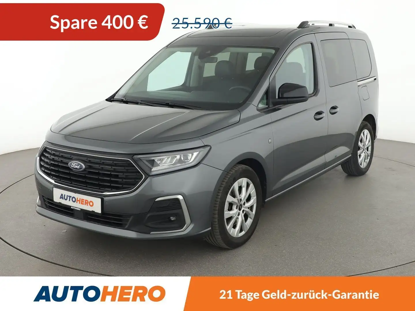 Ford Tourneo Connect 1.5 EcoBoost Titanium Aut.*NAVI*LED*ACC*CAM*SPUR* Grey - 1