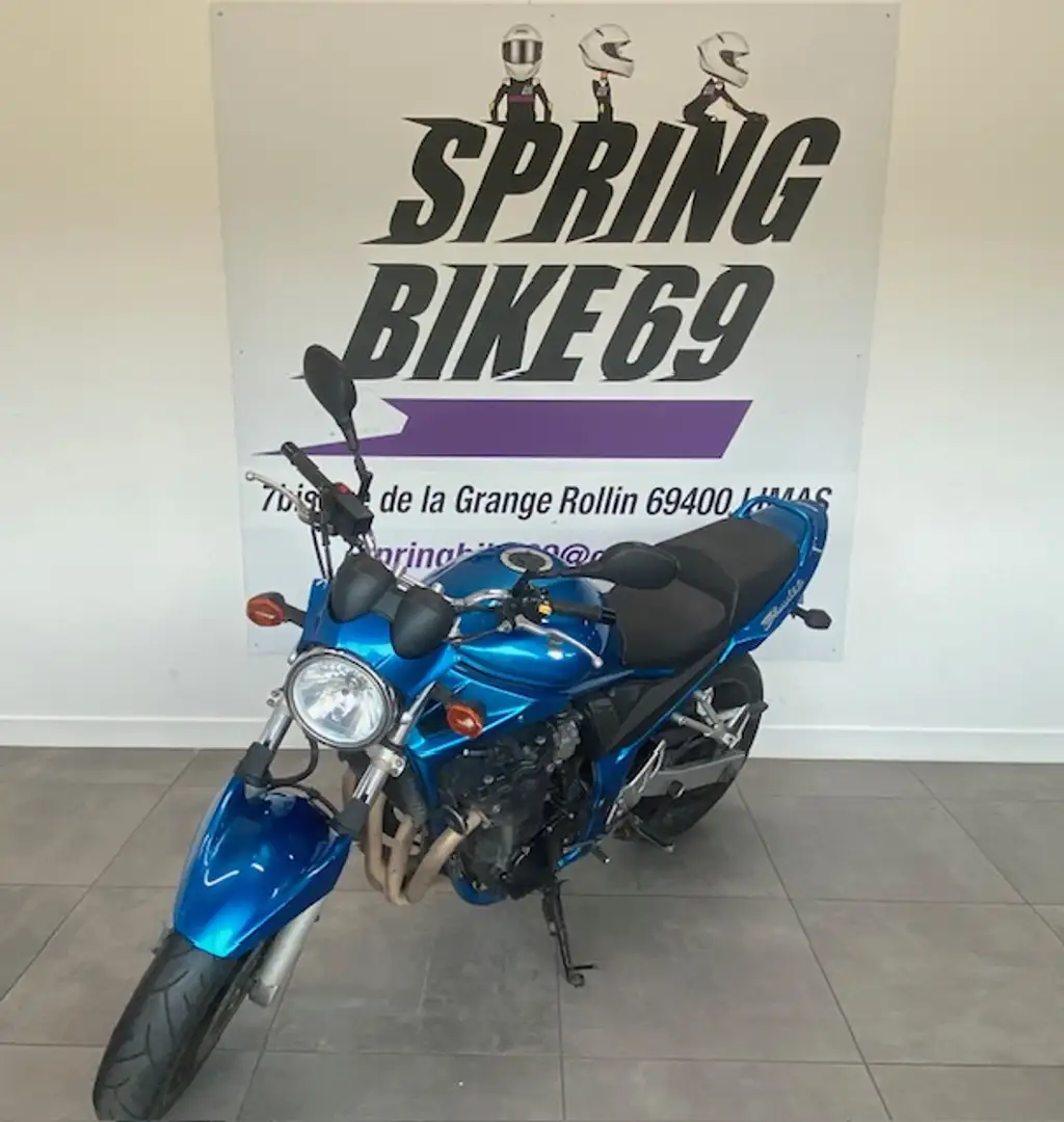 Suzuki GSF 650 Bleu - 2