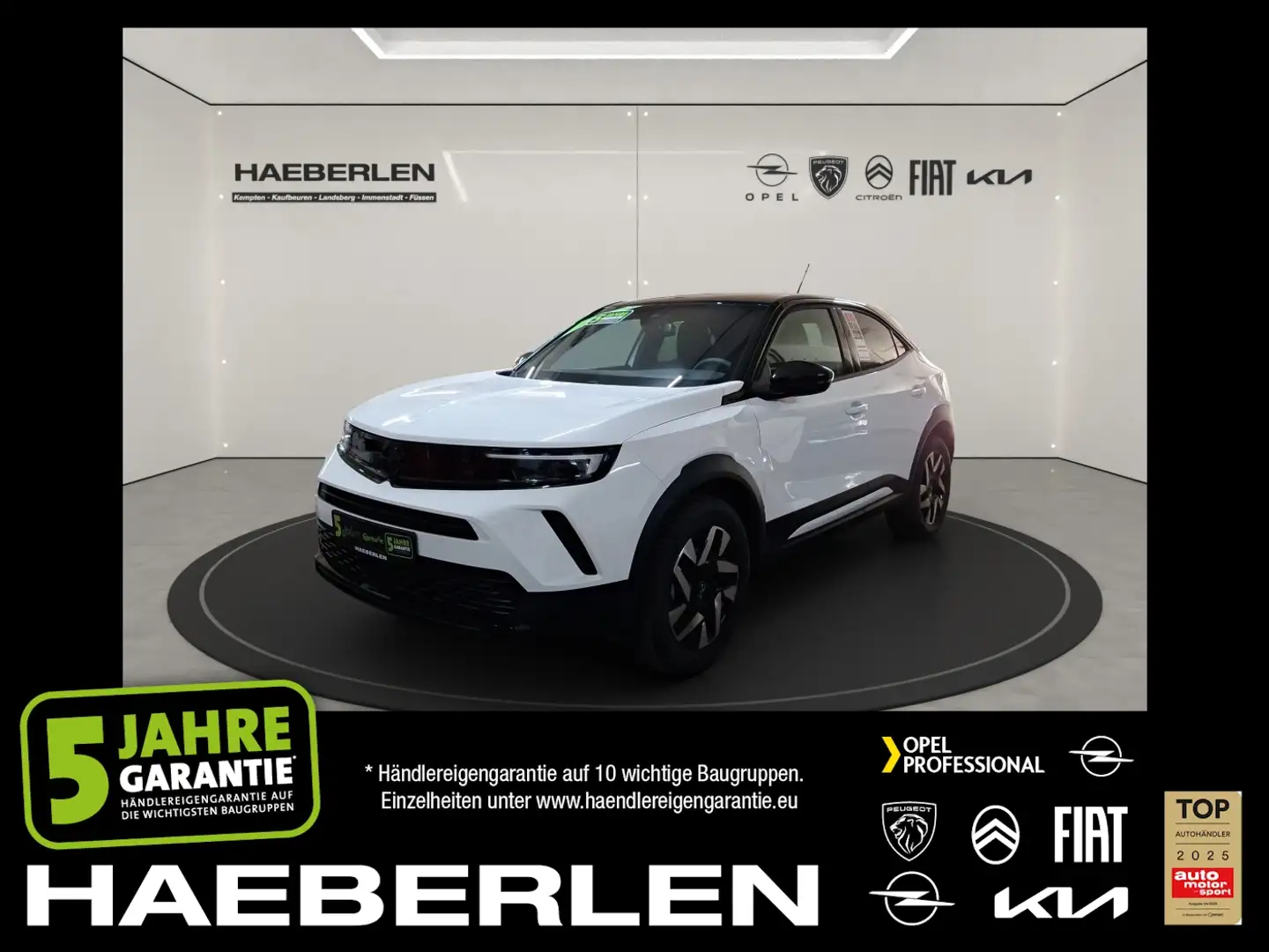 Opel Mokka 1.2 Turbo GS Line FLA LM KAM LED KlimaA Blanc - 1