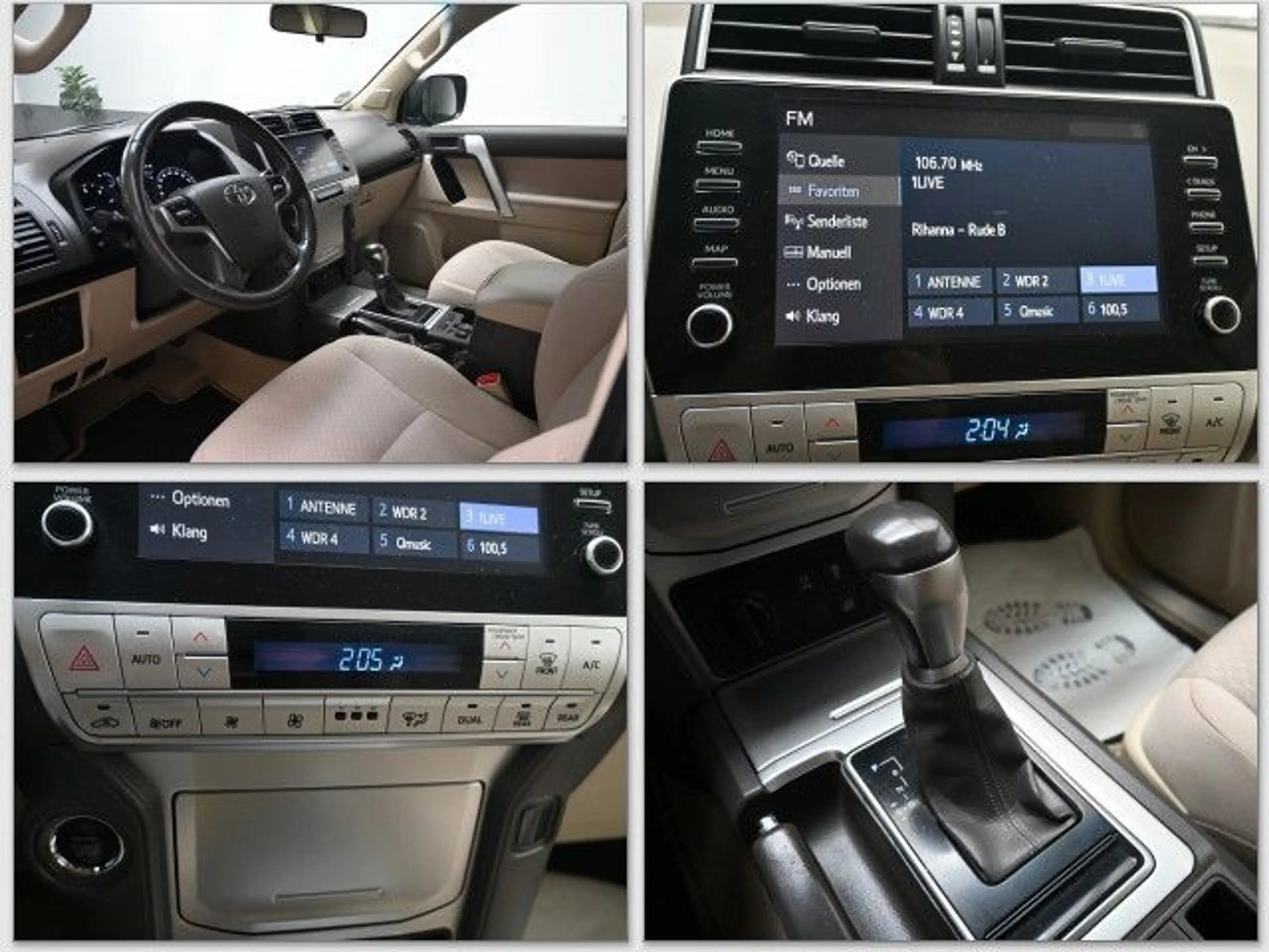 Toyota Land Cruiser 2.8 D-4D Auto. Klima AHK Alu Kamera — photo 8