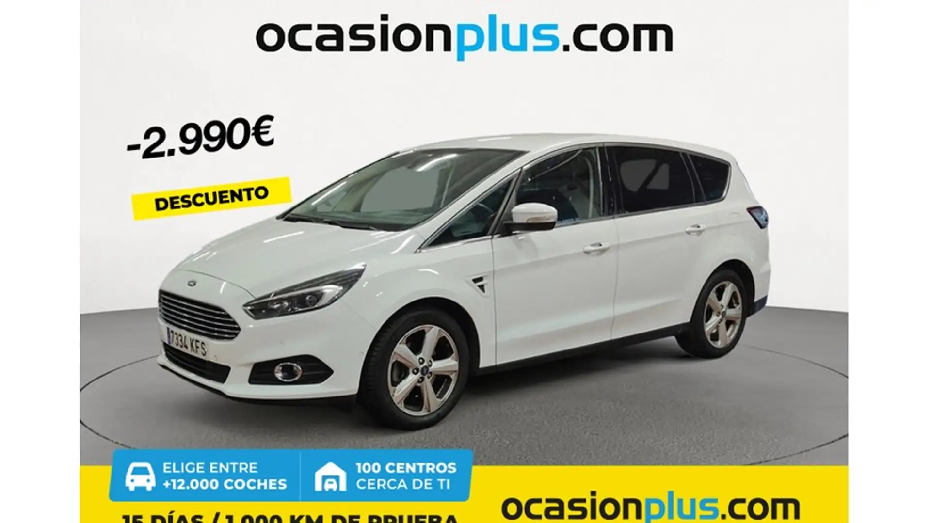Ford S-Max 2.0TDCi Titanium Powershift 150 Blanco - 1