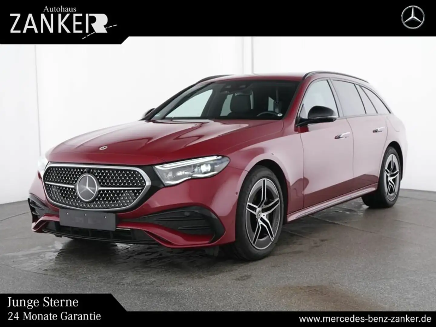 Mercedes-Benz E 300 E 300 de 4M T AMG *BURMESTER*HUD*DISTRO*AHK*360* Rot - 1