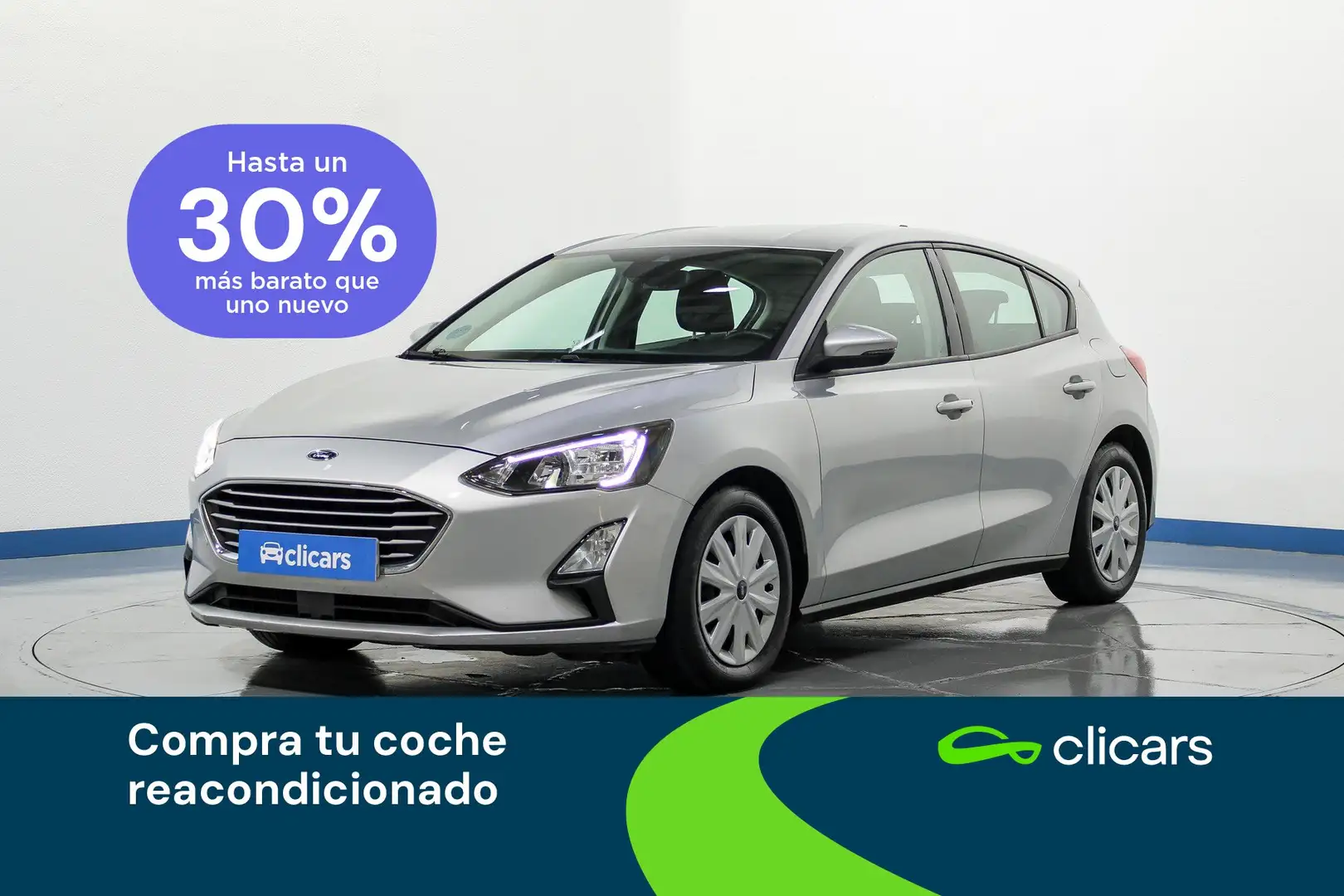 Ford Focus 1.5Ecoblue Trend 95 Plateado - 1