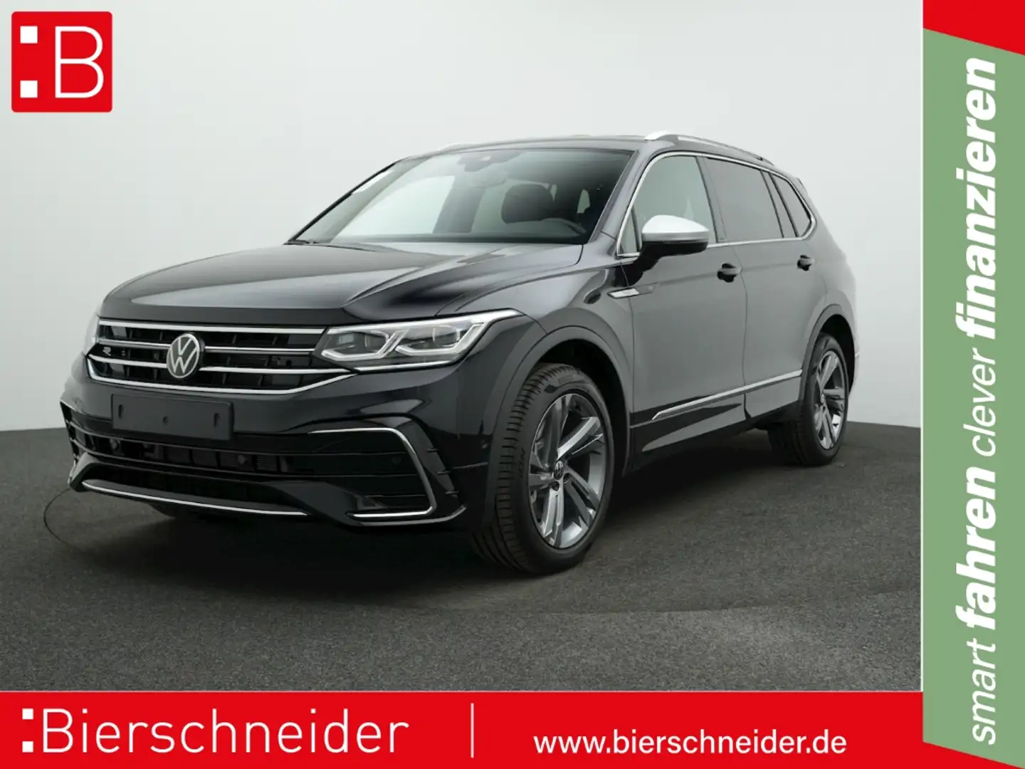Volkswagen Tiguan Allspace 2.0 TDI DSG 4Mo. RLine 7-S. AHK KAMERA NAVI ACC Schwarz - 1