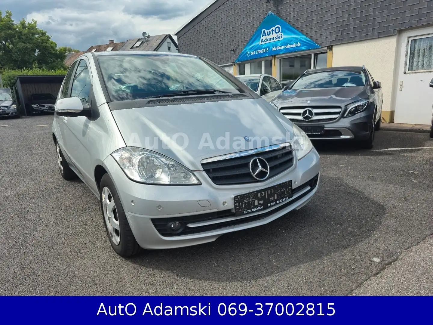 Mercedes-Benz A 160 Autotronic 1.Hand Parkassistent 163tkm Argento - 1