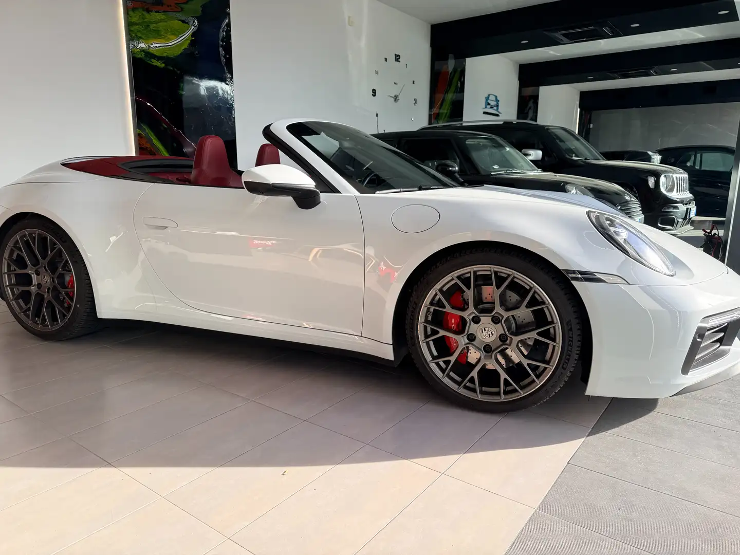Porsche 911 911 Cabrio 3.0 Carrera 4S auto Bianco - 1