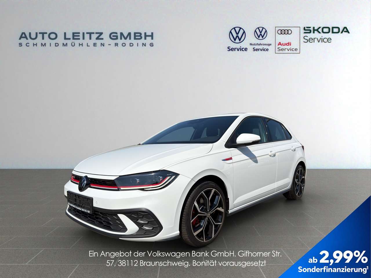 Volkswagen Polo 2023 — 2.0 GTI DSG IQ.Light APP LM18 SHZ PDC