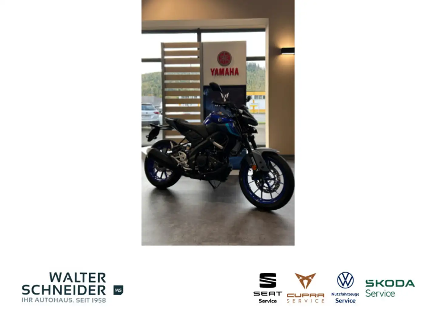 Yamaha MT-125 . Blau - 1
