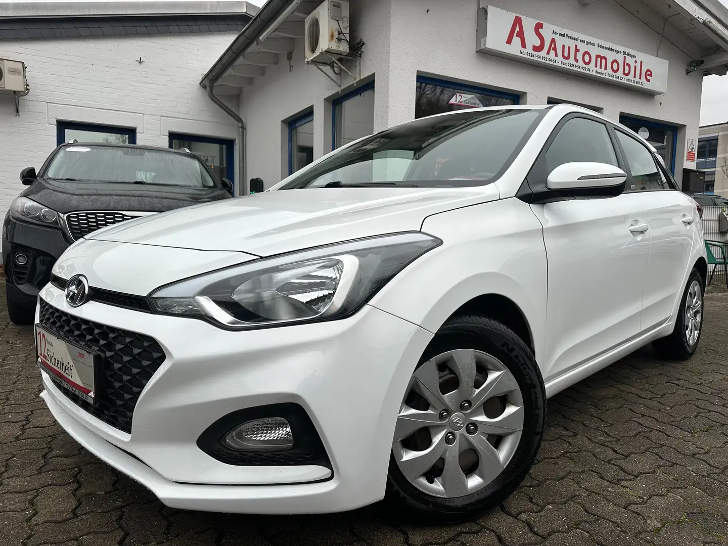 Hyundai i20 Select 1.2 St.&St.+KLIMA+TEMPOMAT+5-TÜRIG+EURO6 Blanc - 1