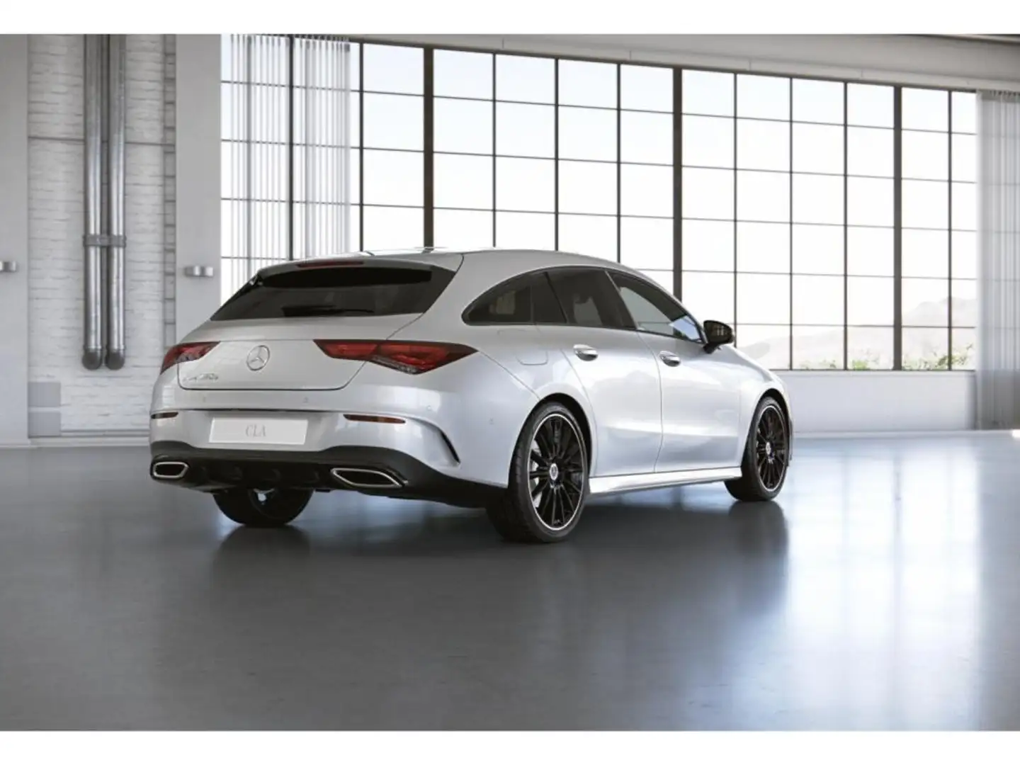 Mercedes-Benz CLA 250 e SB AMG-Sport/MLB/Cam/Pano/Leder/Distr Weiß - 2
