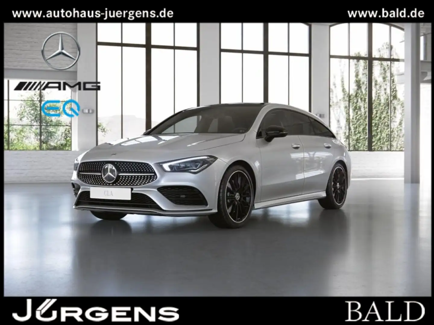 Mercedes-Benz CLA 250 e SB AMG-Sport/MLB/Cam/Pano/Leder/Distr Weiß - 1