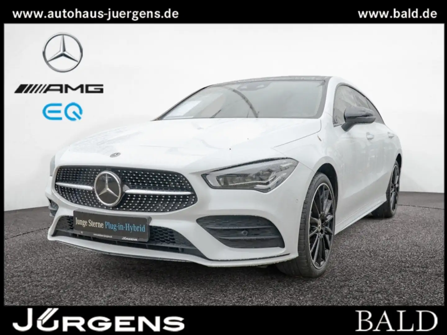 Mercedes-Benz CLA 250 e SB AMG-Sport/MLB/Cam/Pano/Leder/Distr Weiß - 1