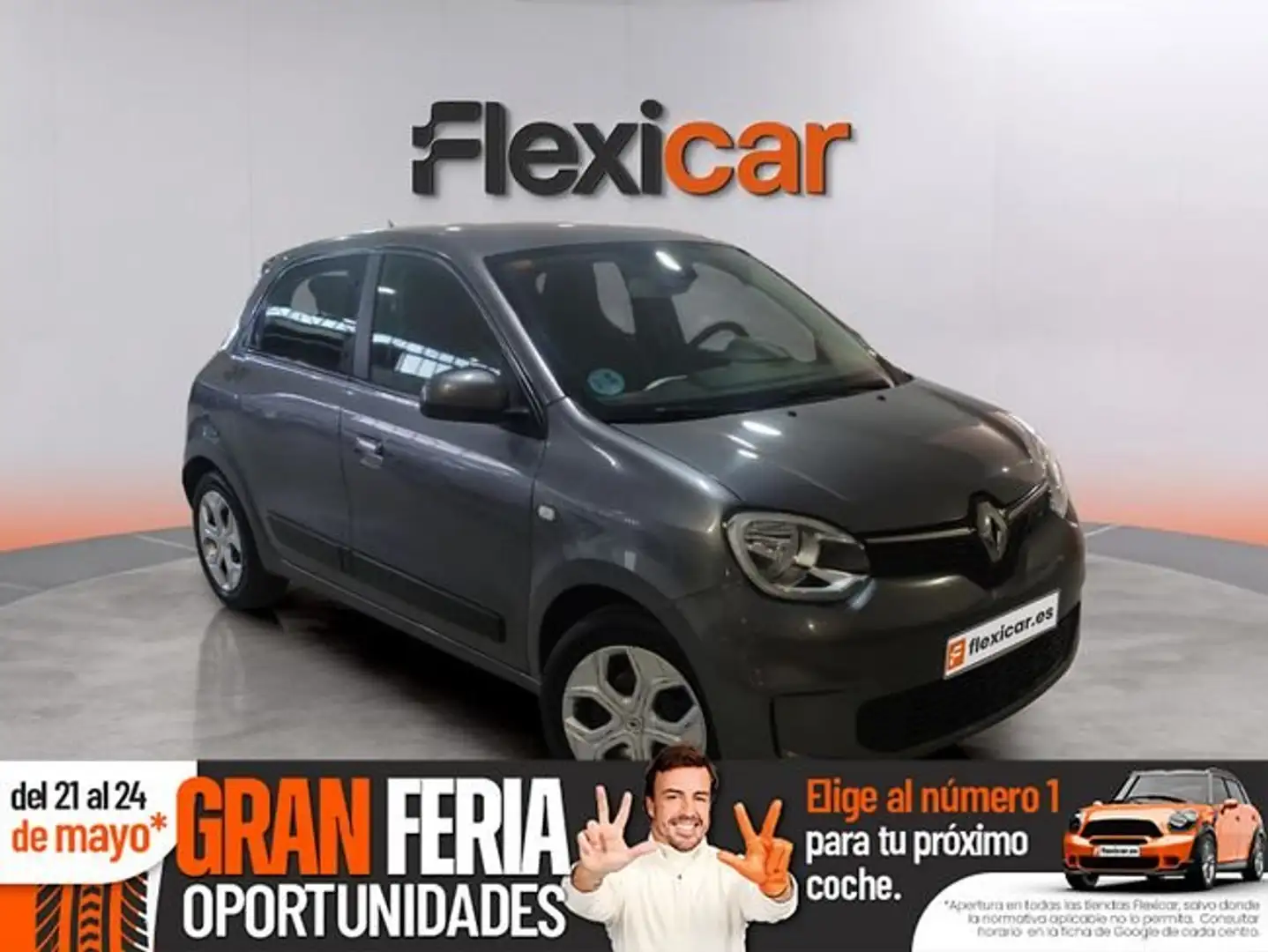 Renault Twingo Zen 60 kW R80 batería 20kWh Gris - 1