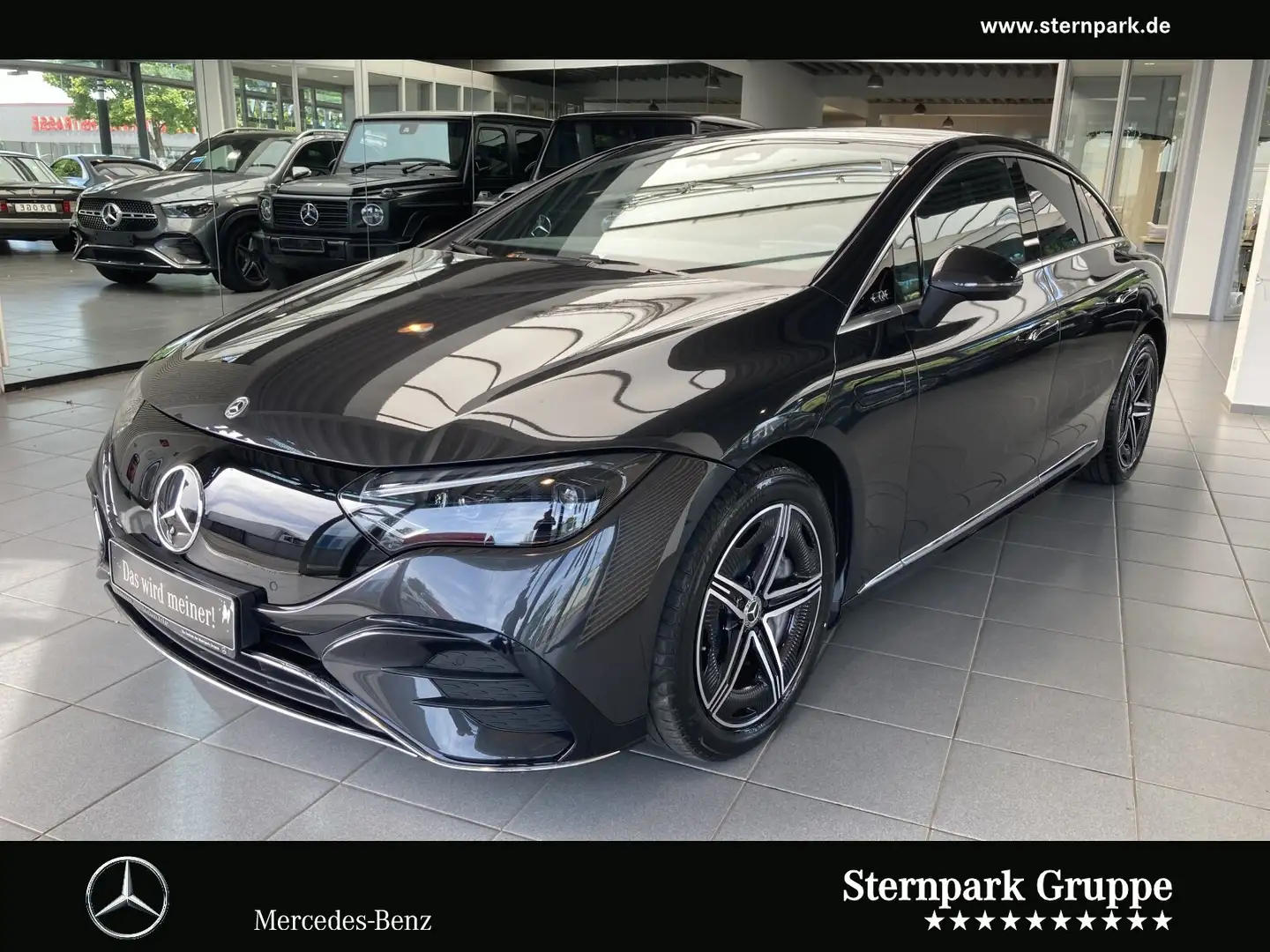 Mercedes-Benz EQE 300 EQE 300 AMG HAL*360*AHK*Digital*Dist*Burm*Winter Grau - 1